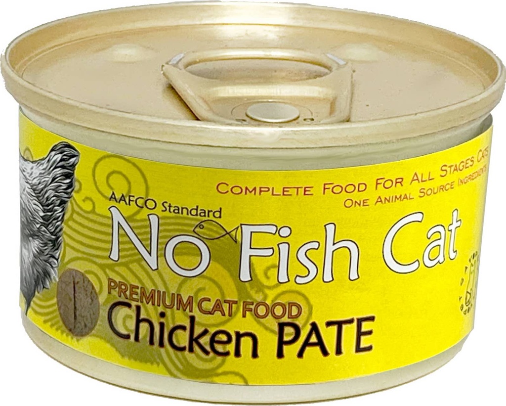 NO FISH CAT Grain-Free Limited Ingredients (Chicken Pate) Canned Cat Food 85g
