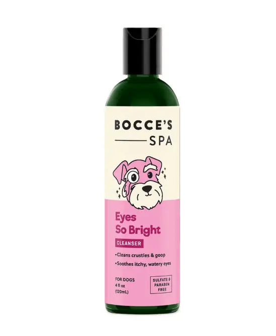 Bocce's Spa Eyes So Bright Cleanser For Dogs 4oz