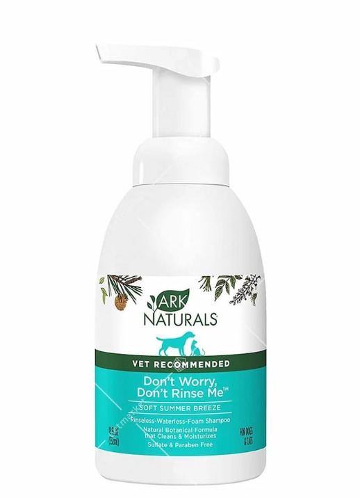 Ark Naturals 貓狗用 天然免沖洗潔毛泡沫 18oz
