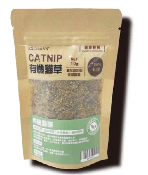 Excelsian 100% Organic Catnip for Cats 10g 