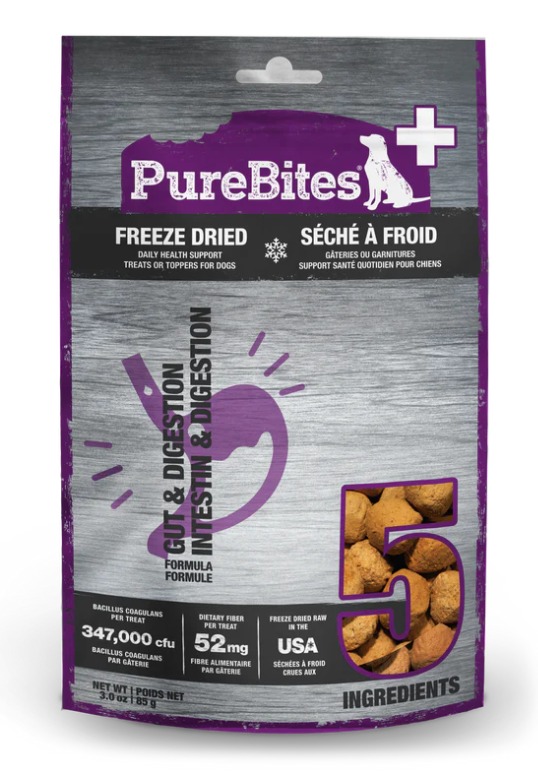 Pure Bites 凍乾 腸道及消化 功能狗小食 狗零食 85g
