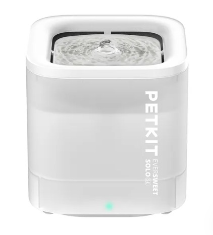 PETKIT Eversweet SOLO SE Water Fountain with Wireless Pump 1.8L (White Color)