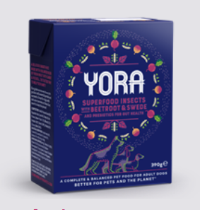 Yora 超級蛋白 甜菜根配瑞典肉醬餐盒 狗濕糧390g 