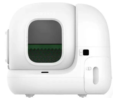 Petkit Pura Max 2 Intelligent Fully Automatic Cat Toilet (Including litter pad, purification liquid, poop storage bag) White