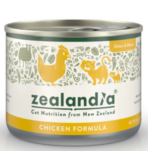 Zealandia Chicken Mousse Pate Canned Cat Food For Kittens & Mama 170g