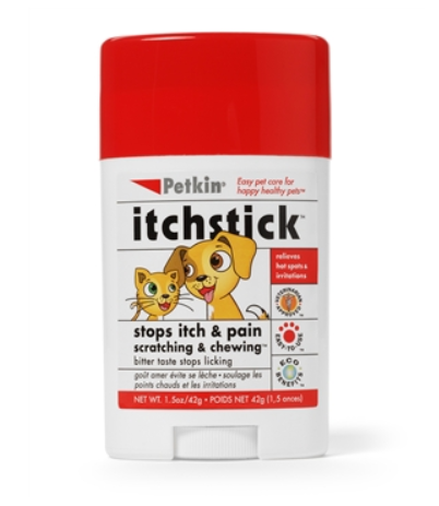 Petkin Itch Stick (For dogs, cats, Safe for puppies and kittens over 6 weeks)