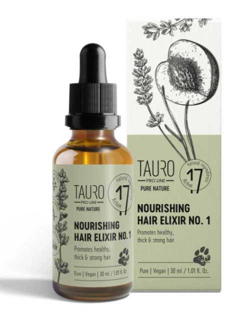 TAURO PRO LINE Pure Nature Nourishing Hair Elixir No.1 30ml (For Pet Use)