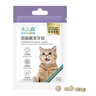 木入森 貓咪固齒麗潔牙錠 貓咪保健品 30粒 