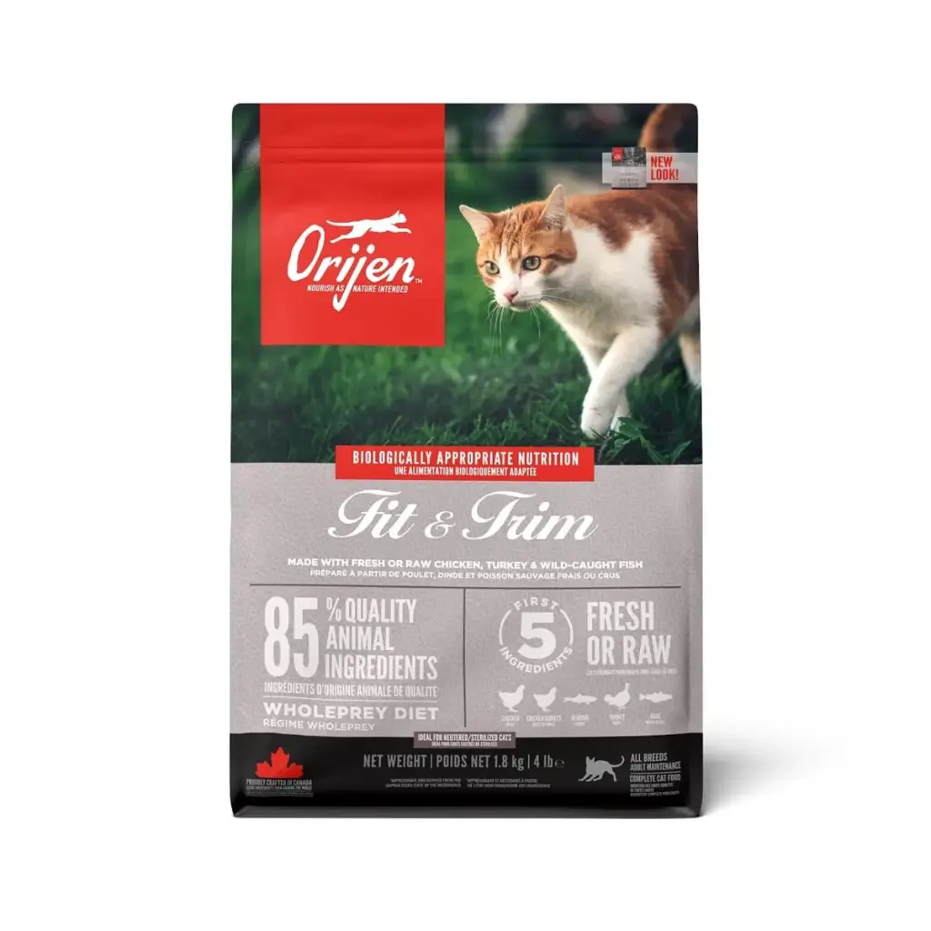 Orijen Fit & Trim Dry Cat Food 1.8kg