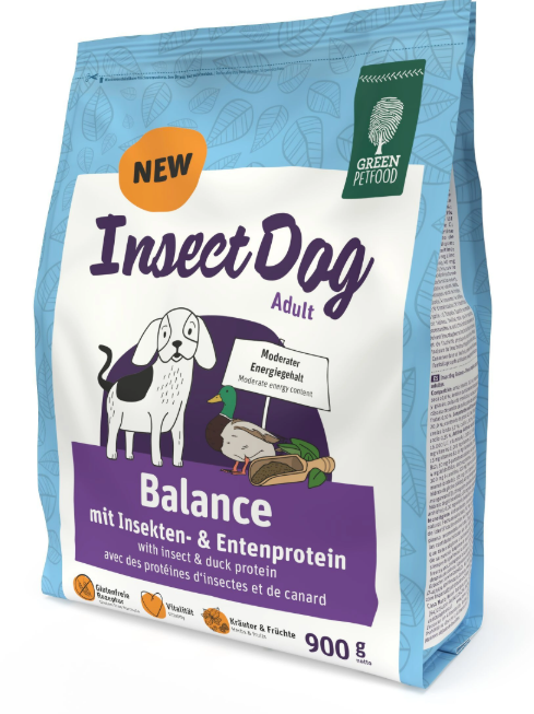 Green Pet Food-Insect Dog Balance 體重管理/老犬防敏 (昆蟲+鴨肉蛋白) 狗糧 900g