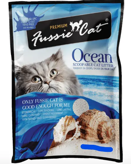 Fussie Cat 高竇貓 海洋味 礦物貓砂 5L