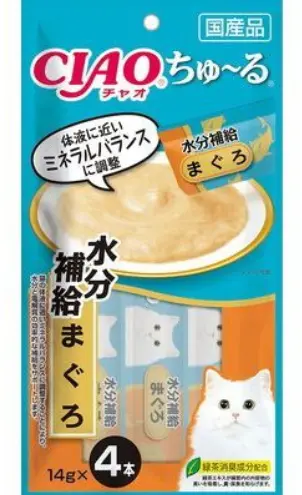 CIAO Churu Hydration Tuna Lickable Snacks 14g x 4pcs