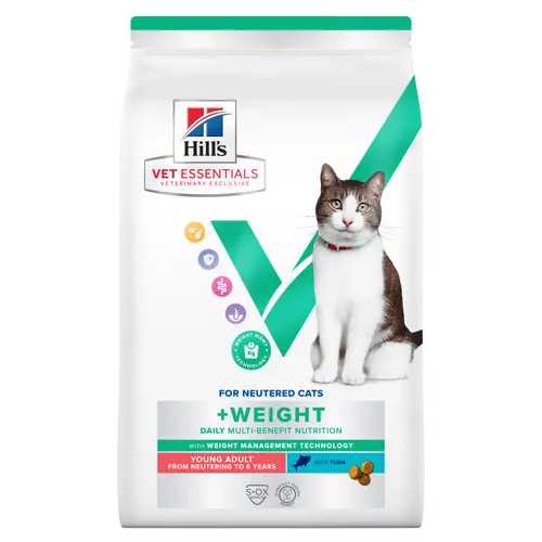 Hill’s Vet Essentials Neutered Cat Dry Food (Tuna Flavor) 1.5kg