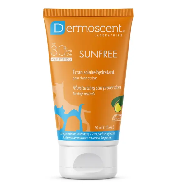 Dermoscent SunFREE SPF30+ Sunscreen/ Sun Protection For Cats & Dogs 30ml