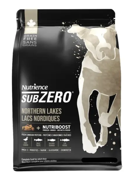 Nutrience SUBZERO  無穀物 高蛋白 鴨肉、魚 狗糧 4lb #D6722