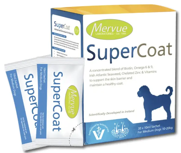 Mervue SuperCoat 護毛爽 皮毛健康補充劑 10ml*30 (中型犬 10-20kg)