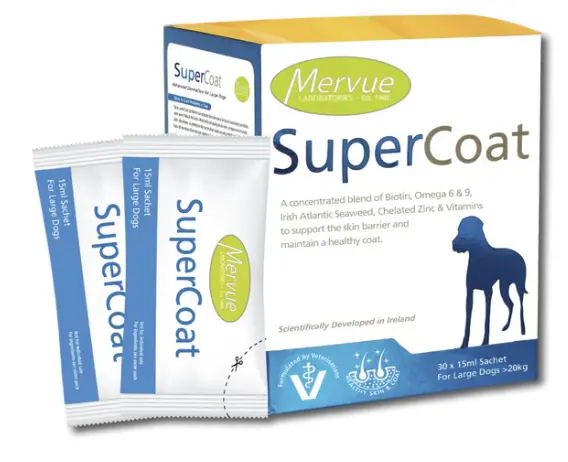 Mervue SuperCoat 護毛爽 皮毛健康補充劑 15ml*30 (大型犬 >20kg)