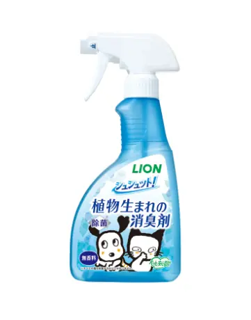 Lion Pet 獅王 <快速除臭>植物性 無香料除臭噴霧 400ml