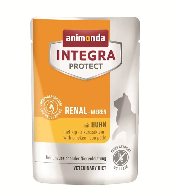 Animonda INTEGRA PROTECT 成貓 腎臟 雞肉配方 貓用保健濕包 貓糧 85g