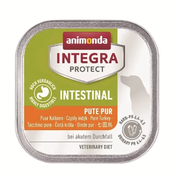 Animonda INTEGRA PROTECT 成犬 腸胃配方 純火雞 狗用保健濕糧(餐盒) 狗糧150g