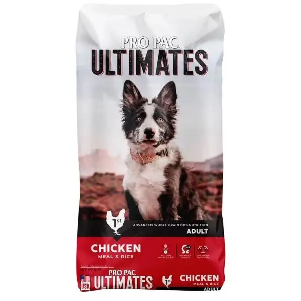Ultimates Chicken Meal & Rice Formula Dry Adult Dog Food 40lb