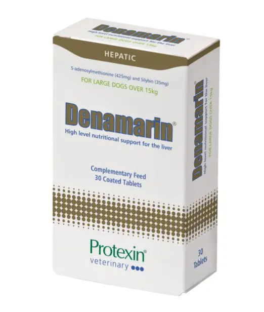 Protexin Denamarin (Hight Nutritional Support for the Liver) For Large Dogs 30 Tablets