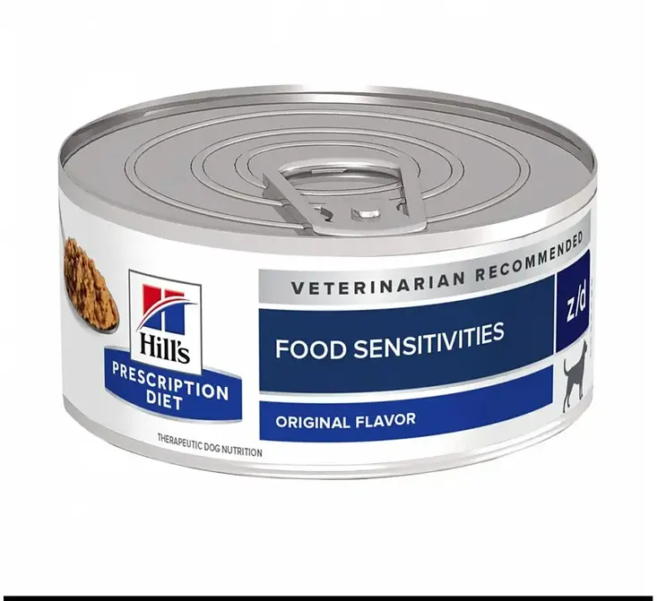 Hill's Precription Diet Dog z/d Ultra Food Sensitivities Dog Canned Food 5.5oz x 24