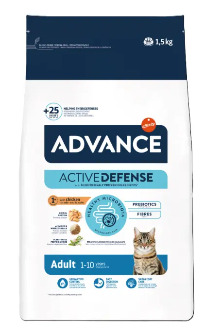 Advance Active Defense Adult Cat Food (For 1 -10 years old) 1.5kg
