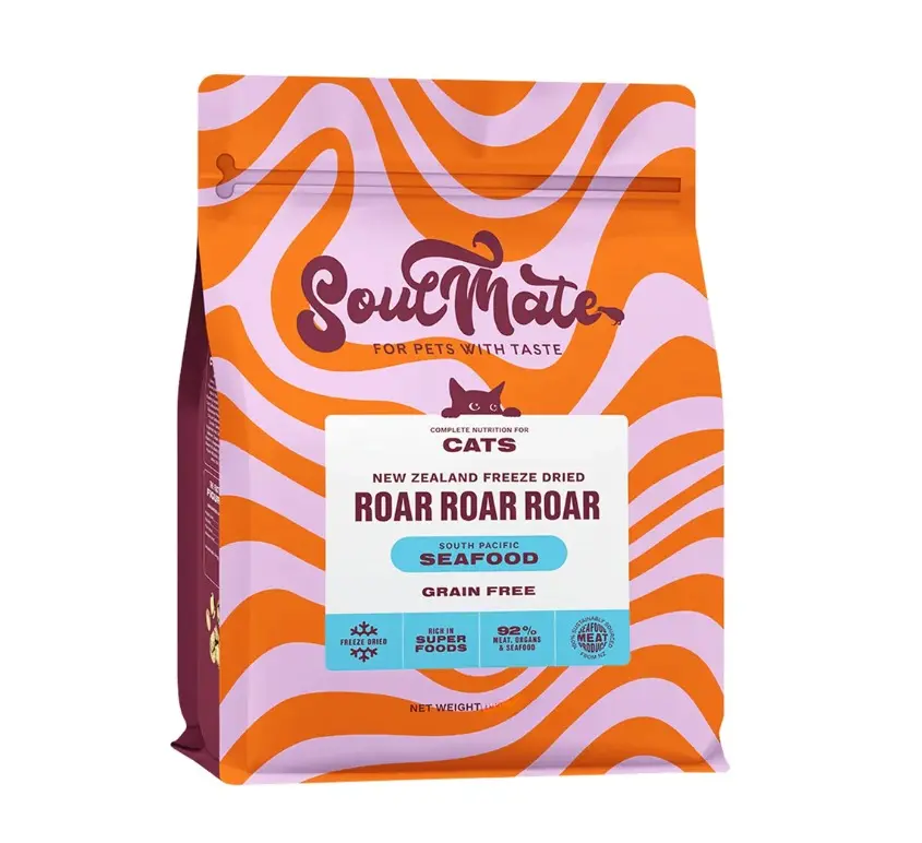SoulMate 靈魂伴侶 無穀物 南太平洋 海鮮配方 凍乾貓糧 400g