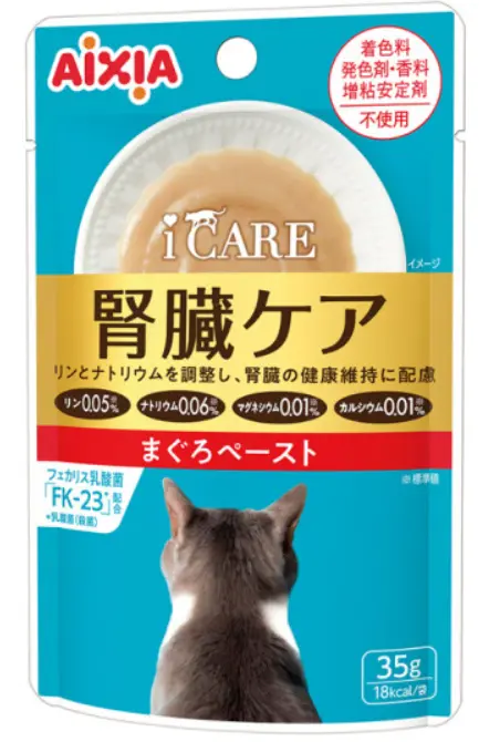 AIXIA i-CARE Kidney Health Tuna Paste Cat pouch Cat Food 35g #IC-3