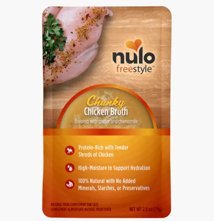 Nulo FreeStyle Chunky Chicken Broth Pouch Cat Food 79g