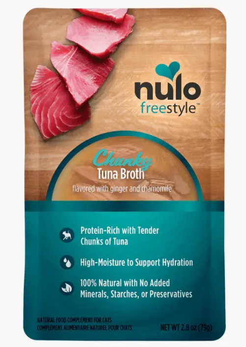 Nulo FreeStyle Chunky Tuna Broth Pouch Cat Food 79g