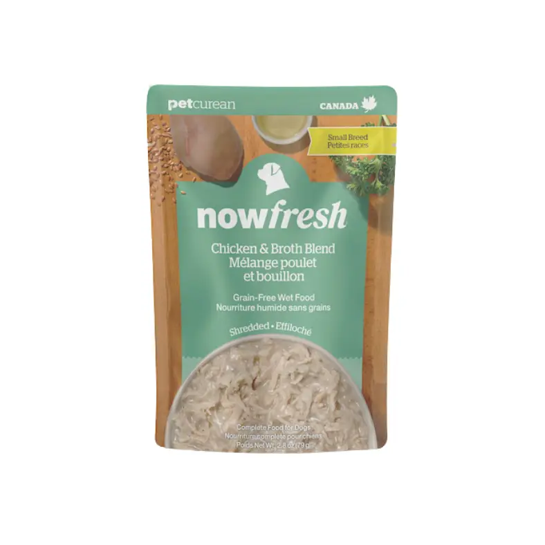 Now Fresh 全年齡小型犬 雞肉肉絲湯包 狗糧 濕包 濕糧2.8oz