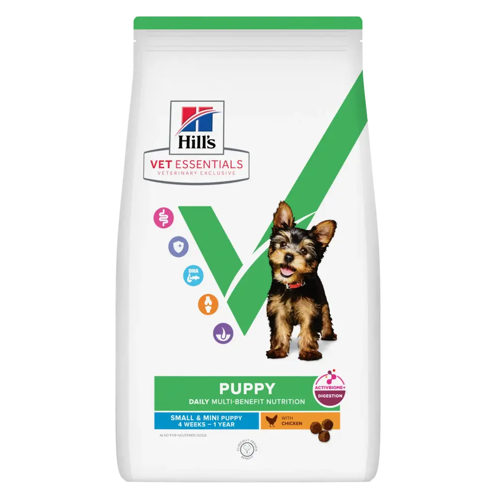 Hill's Vet Essentials小型幼犬 (4個月-1歲)獸醫保健 成長 乾糧 2kg