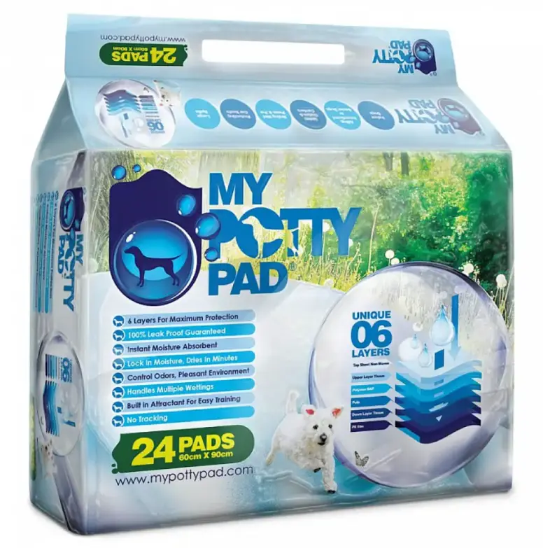 My Potty Pad Pee Pad For Dogs (original) 60cmX90cm 24pcs x 4