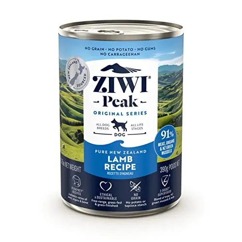 ZIWI Peak Lamb Recipe Dog Canned Food 390g x6