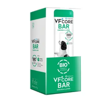 VF+Core Posbiotics & Prebiotics (Chicken & Liver) Bar Treats for Dogs 12g x20 (BIO)
