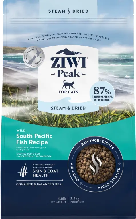 Ziwi Peak 微蒸風乾 野生南太平洋魚食譜 貓糧 2.2kg