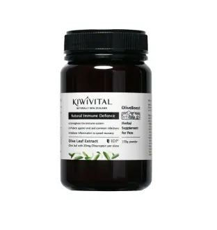 Kiwivital OliveBoost 貓狗用 橄欖葉萃取草療粉 150g