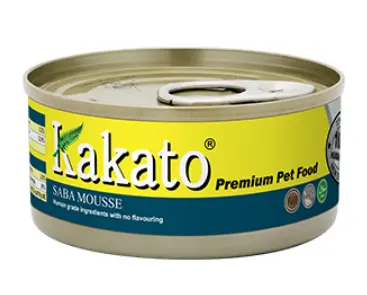 Kakato 卡格 鯖花魚慕絲 罐頭  70g (貓狗適用)