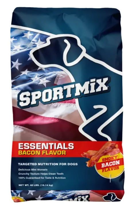 SportMix Essentials Bacon Flavor Dry Dog Food 40lb