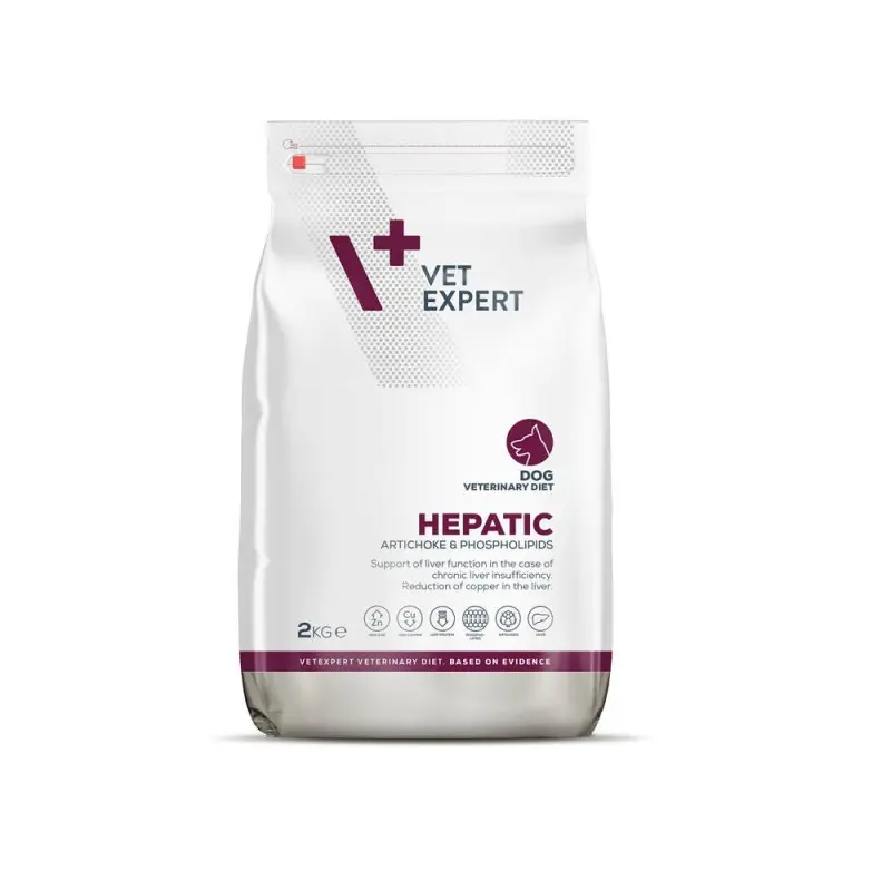 Vet Expert V+ Prescription Diet Hepatic Dry Dog Food 2KG
