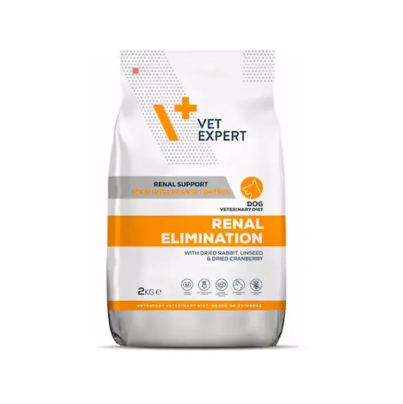 Vet Expert V+ Prescription Diet Renal Elimination (Rabbit) Dry Dog Food 2kg