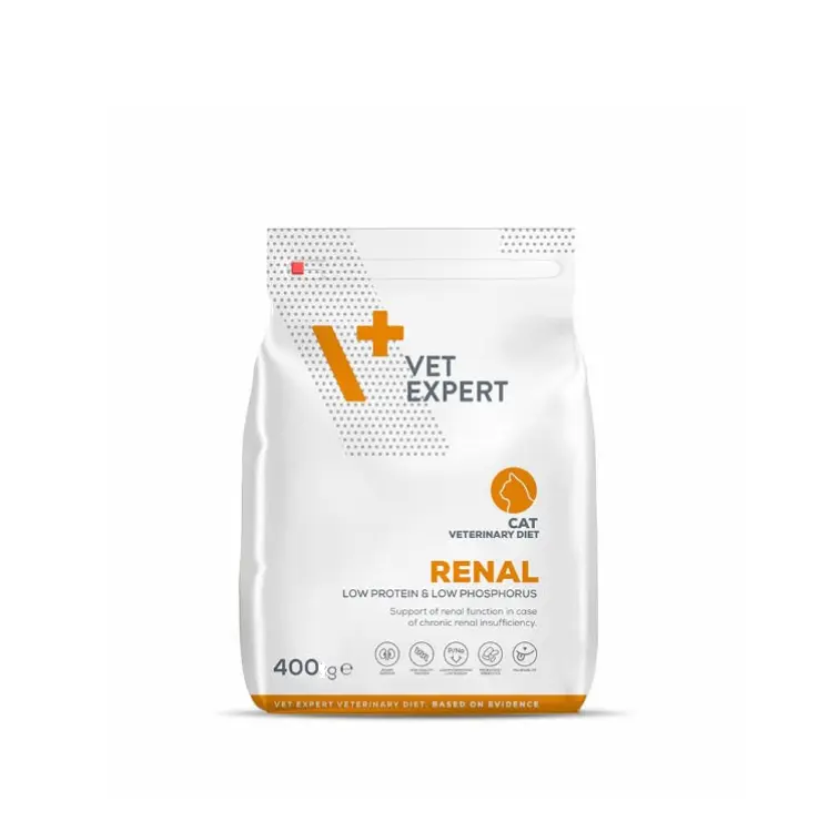 Vet Expert V+ Prescription Diet Renal Dry Cat Food 400g