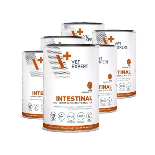 Vet Expert V+ Prescription Diet Intestinal Canned Dog Food 400g *6