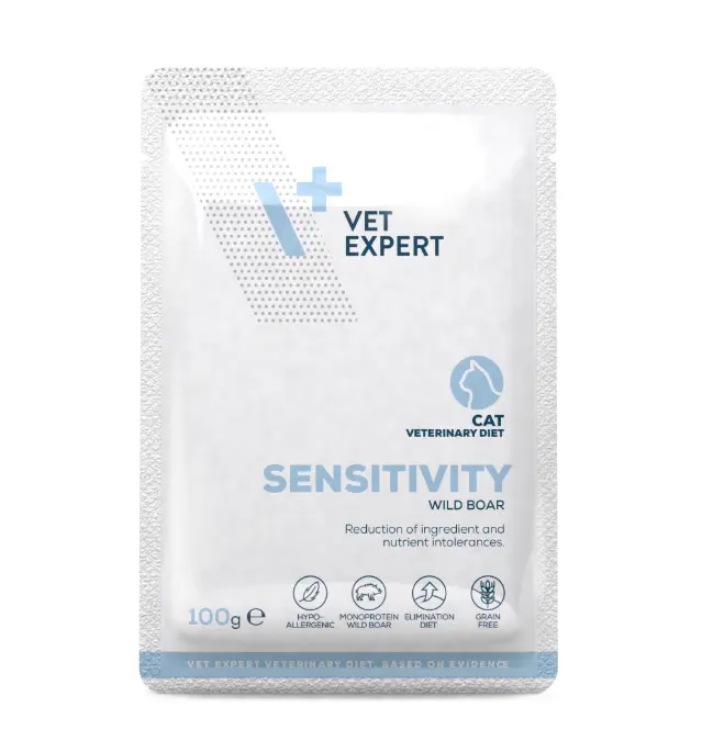 Vet Expert V+ 過敏處方 貓濕糧 100g*12