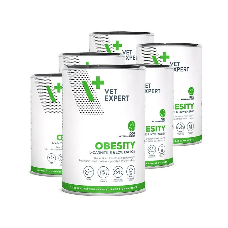 Vet Expert V+ 體重管理 處方狗罐頭 400g *6