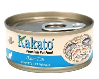 Kakato 卡格  海魚味 貓罐頭 貓糧 70g 