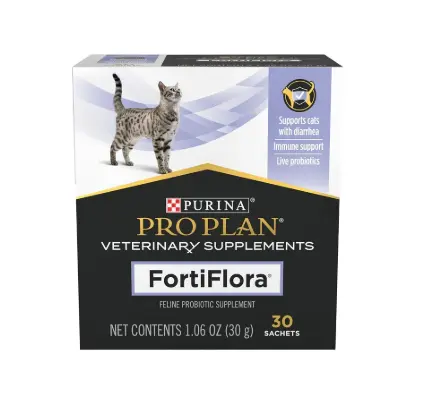 Pro Plan FortiFlora Probiotic Supplements For Cats 30Packs