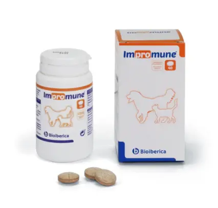 Bioiberica Impromune® Palatable Tablets for Dogs & Cats (40 tab/bot)